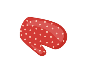 Oven gloves clipart