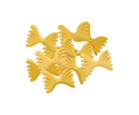 Free farfalle pasta clipart