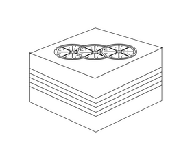 Orange cake black and white clipart