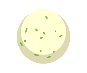 Cartoon feta cheese clipart