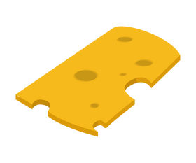 Cheese slice clipart