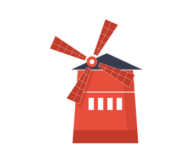 Moulin Rouge, Paris, France clipart