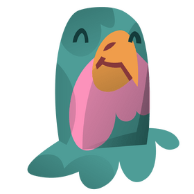 Parrot smiling clipart