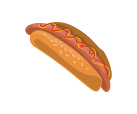 Hot dog clipart free download