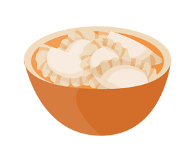 Pierogi, Ukrainian Vareniki food clipart