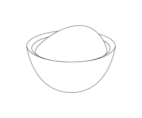 Beet horseradish black and white clipart