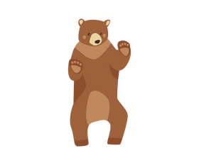 Cute bear clipart