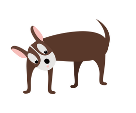 Cartoon dog clipart