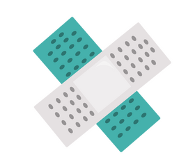 Free medicine plasters clipart