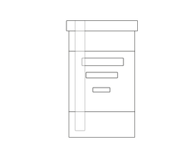 Pills bottle drawing black and white clipart