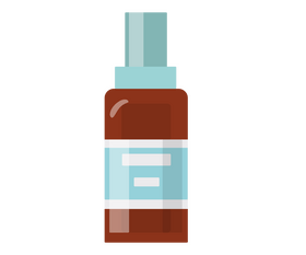 Cartoon medicine drops clipart