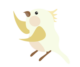 Parrot illustration clipart