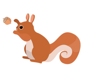Free squirrel clipart