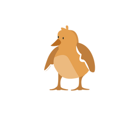 Cartoon duckling clipart