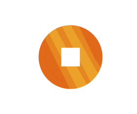 Chinese coin clipart