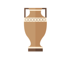 Ancient greek vase clipart