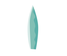 Surfboard clipart