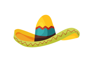 Mexican hat clipart
