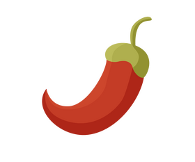 Red chili pepper clipart