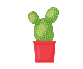 Cartoon cactus clipart