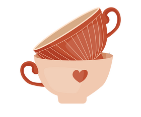 Cups cartoon clipart