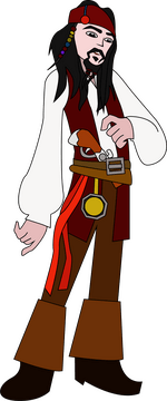 Jack Sparrow clipart