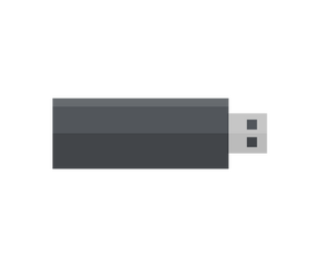 Usb flash drive drawing clipart