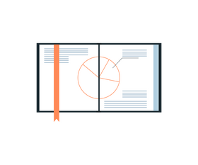 Cartoon book clipart