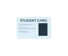 Free student card clipart