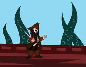 Jack Sparrow vector