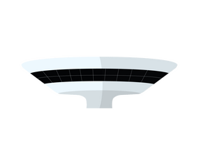 Niteroi Contemporary art Museum, Brazil clipart