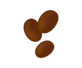 Brazilian coffee beans clipart