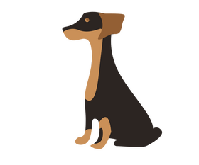 Terrier dog clipart