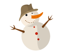 Free snowman clipart