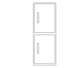 Free bathroom cupboard black and white clipart
