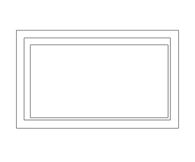 Bathroom mirror illustration black and white clipart