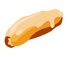 Cartoon eclair clipart