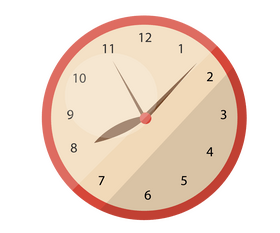 Clock vector - for free download