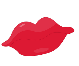 Lips illustration clipart