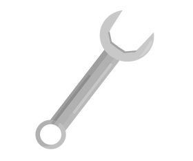 Wrench illustration clipart