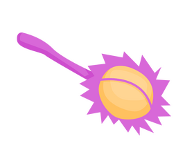 Baby rattle toy clipart