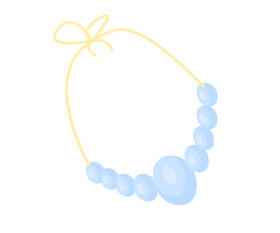Bijouterie necklace clipart