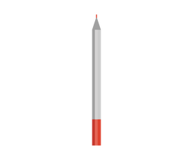 Red pen illustration clipart