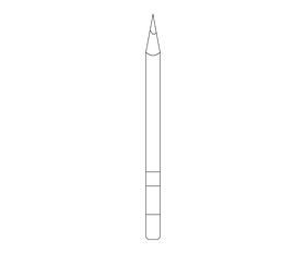 Pencil black and white clipart