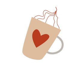 Cartoon coffee mug clipart