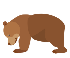 Cartoon bear clipart