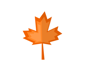 Canada cartoon maple leaf clipart