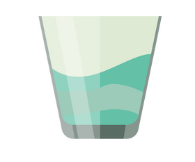 Classic gibson cocktail clipart