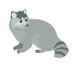 Raccoon clipart free download