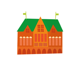 Cartoon building clipart